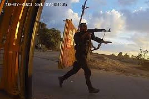 Hamas terrorists on October 7th